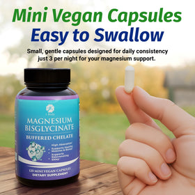 1 Body Magnésium Bisglycinate 120 capsules en mode de vie