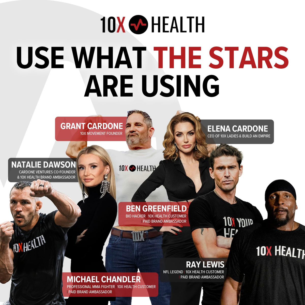 10X Health System MIC Chromium 60 capsules, étiquette avec informations nutritionnelles