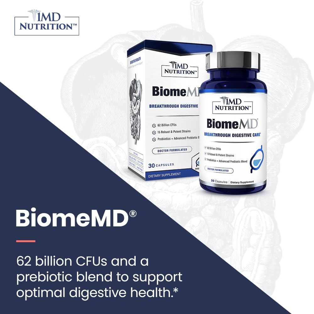 1MD Nutrition BiomeMD Probiotiques en contexte de vie quotidienne