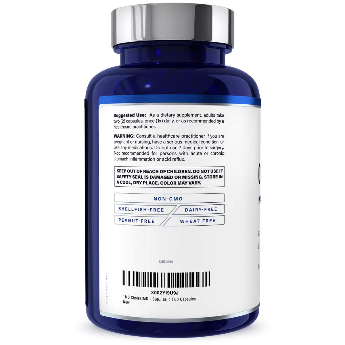 1MD Nutrition CholestMD 120 Capsules affichant le logo de la marque