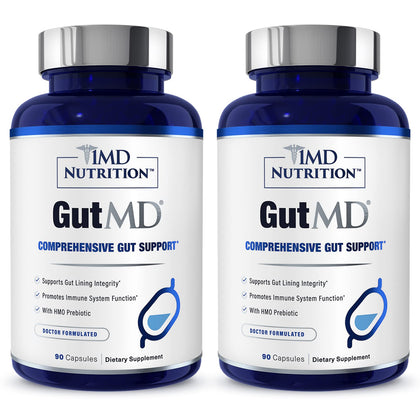 1MD Nutrition GutMD L-Glutamine 90 capsules vue de face