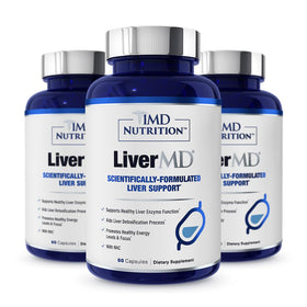 1MD Nutrition LiverMD 180 capsules vue de face