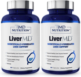 1MD Nutrition LiverMD complément alimentaire 60 capsules vue de face