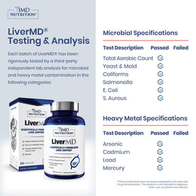 1MD Nutrition LiverMD emballage et capsules