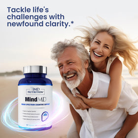 1MD Nutrition MindMD complément cérébral 60 capsules vue arrière