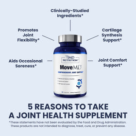 1MD Nutrition MoveMD comprimés sur une table