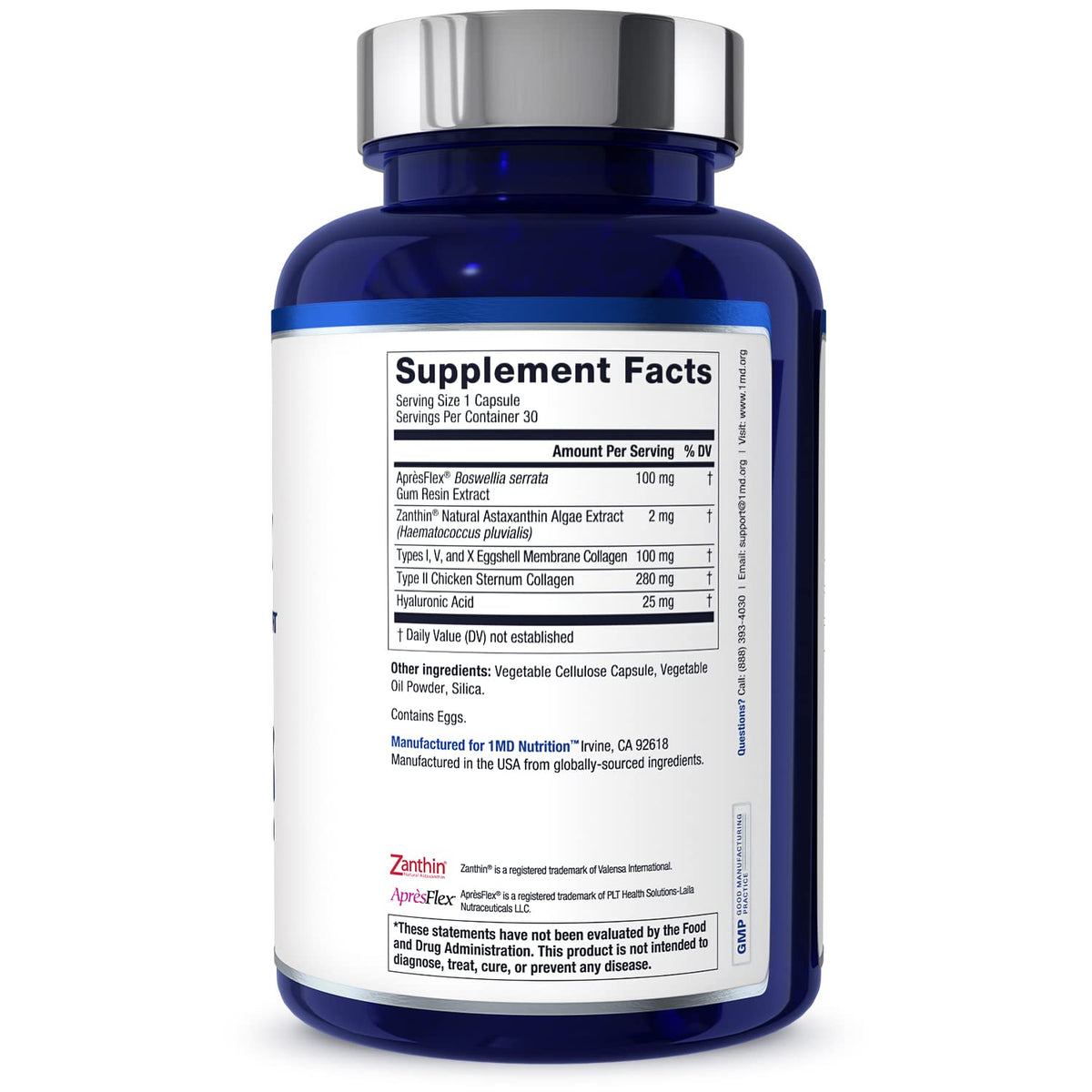 1MD Nutrition MoveMD vue de l'ensemble du produit