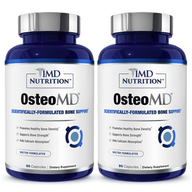 1MD Nutrition OsteoMD 180 gélules devant un fond neutre