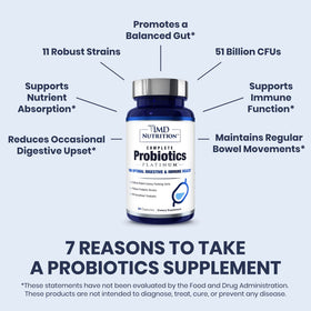 1MD Nutrition Probiotiques 30 Capsules Végétales - emballage
