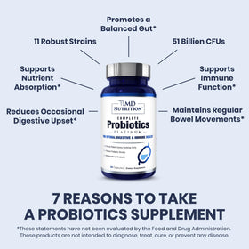 1MD Nutrition Probiotiques 30 Gélules Végétales côté