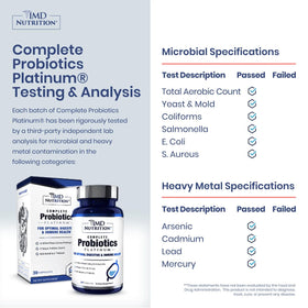1MD Nutrition Probiotiques 30 Gélules Végétales emballage