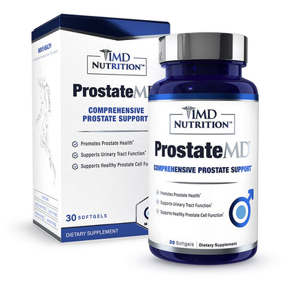 1MD Nutrition ProstateMD Complément Alimentaire 30 Capsules vue de face