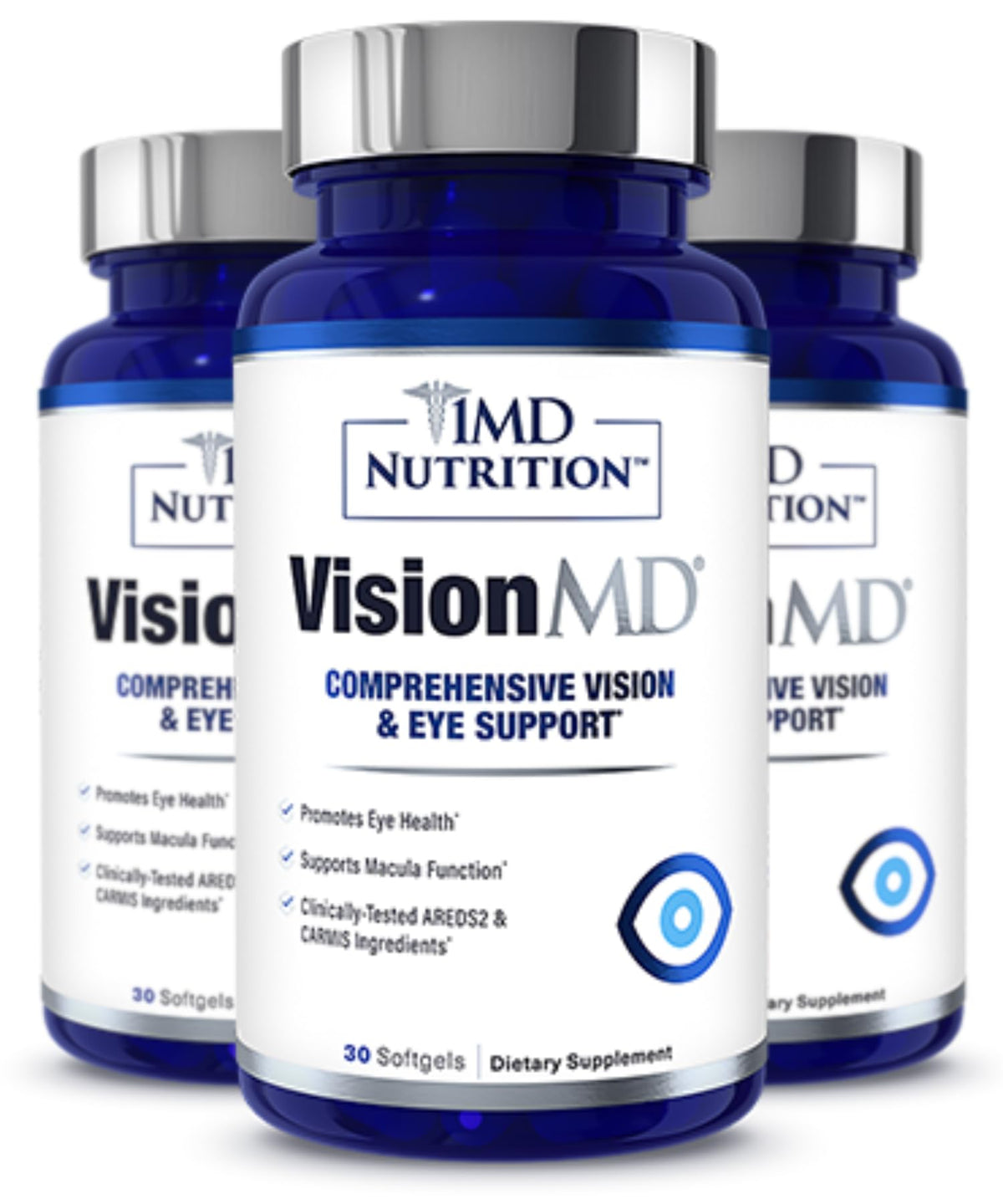 1MD Nutrition VisionMD gélules de complément alimentaire oculaire, avant