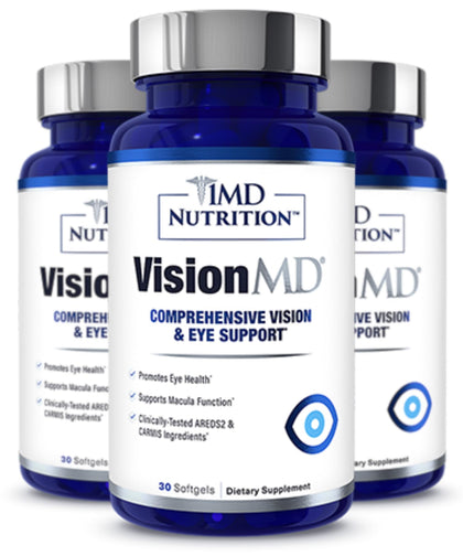 1MD Nutrition VisionMD gélules de complément alimentaire oculaire, avant