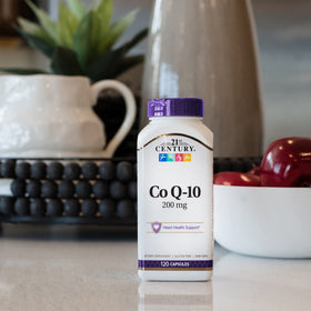 21st Century CoQ10 200mg capsules vue arrière