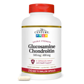 21st Century Glucosamine Chondroitin 500/400mg bouteille vue avant