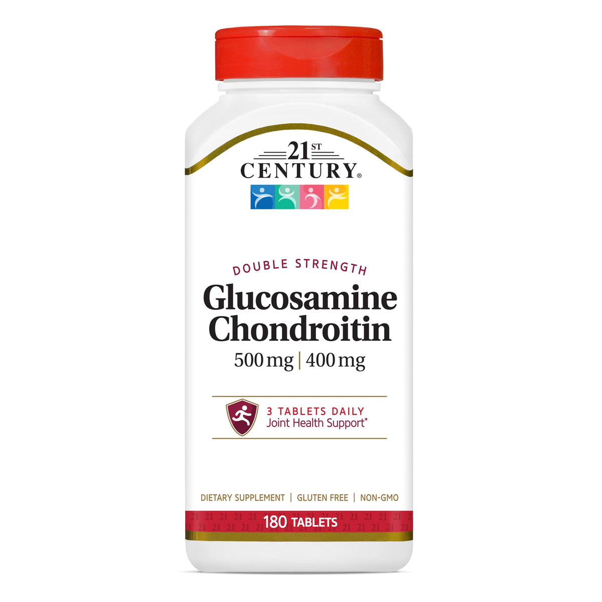 21st Century Glucosamine Chondroitin 500/400mg devant de la boîte