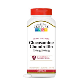 21st Century Glucosamine Chondroitin 750mg/600mg boîte avant vue
