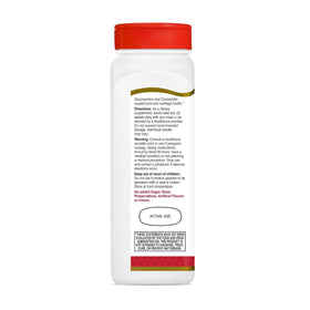 21st Century Glucosamine Chondroitin 750mg/600mg comprimés dans un verre