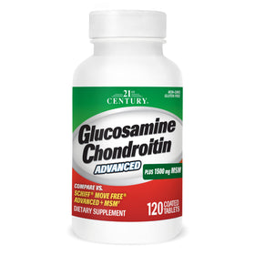 21st Century Glucosamine Chondroitin Advanced 120 comprimés vue avant