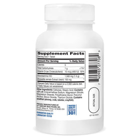 21st Century Glucosamine Daily Complex Plus D, comprimés dans un verre d'eau