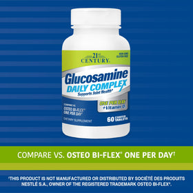 21st Century Glucosamine Daily Complex Plus D emballage