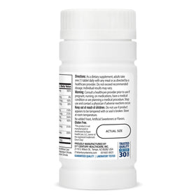 21st Century Multivitamines 50+, arrière de la boîte