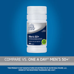 21st Century Multivitamines 50+ comprimés sur une table