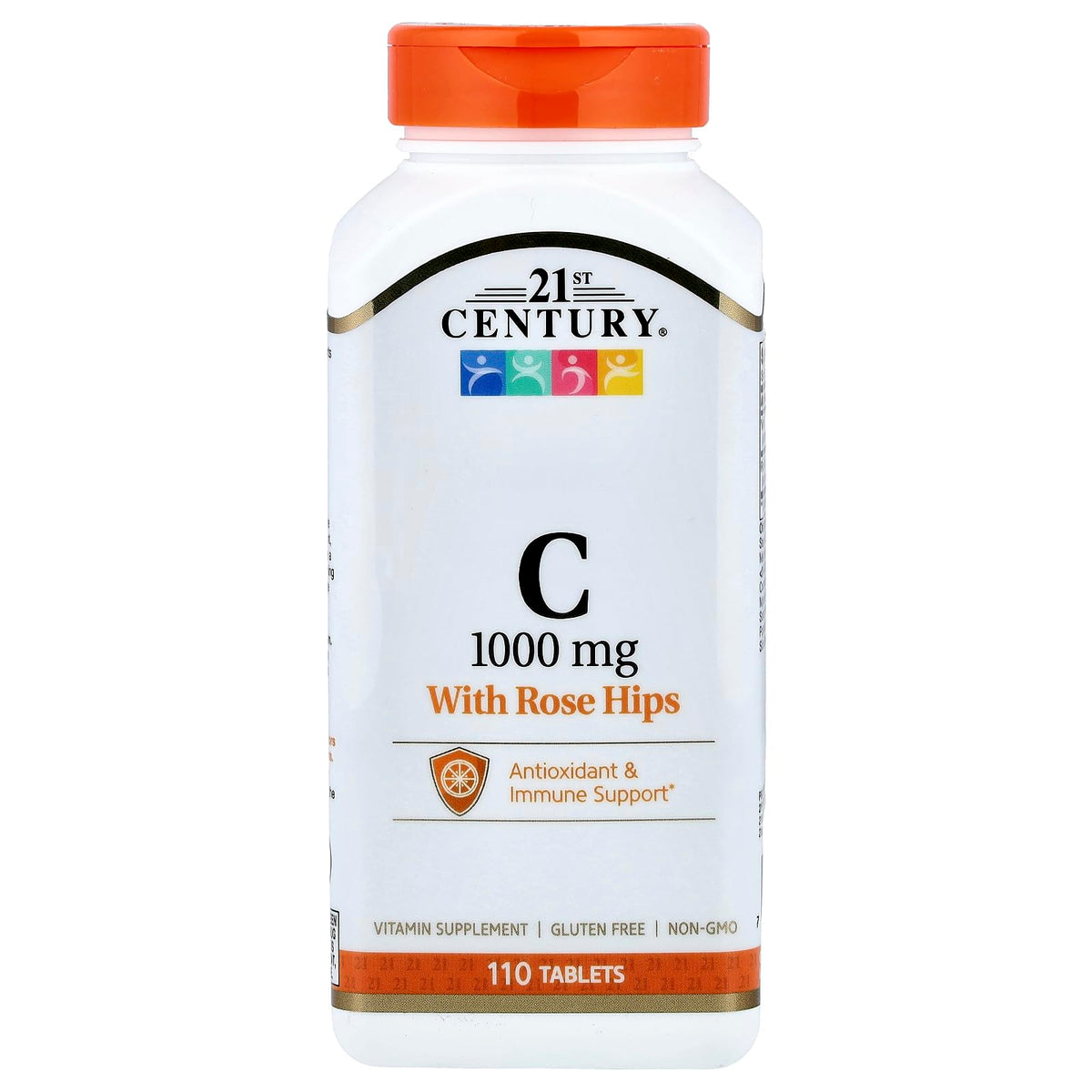 21st Century Vitamine C 1000mg comprimés avant avec étiquette
