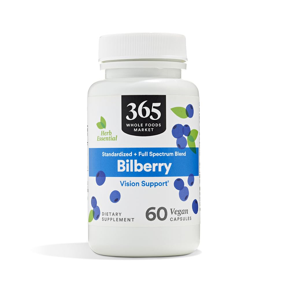 365 Bilberry 60 comprimés vue de face