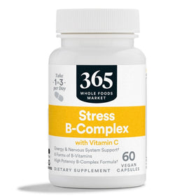 365 by Whole Foods Market Complément Alimentaire B-Complex 60 capsules vue de face