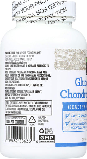 365 by Whole Foods Market Glucosamine Chondroïtine capsules ouvertes