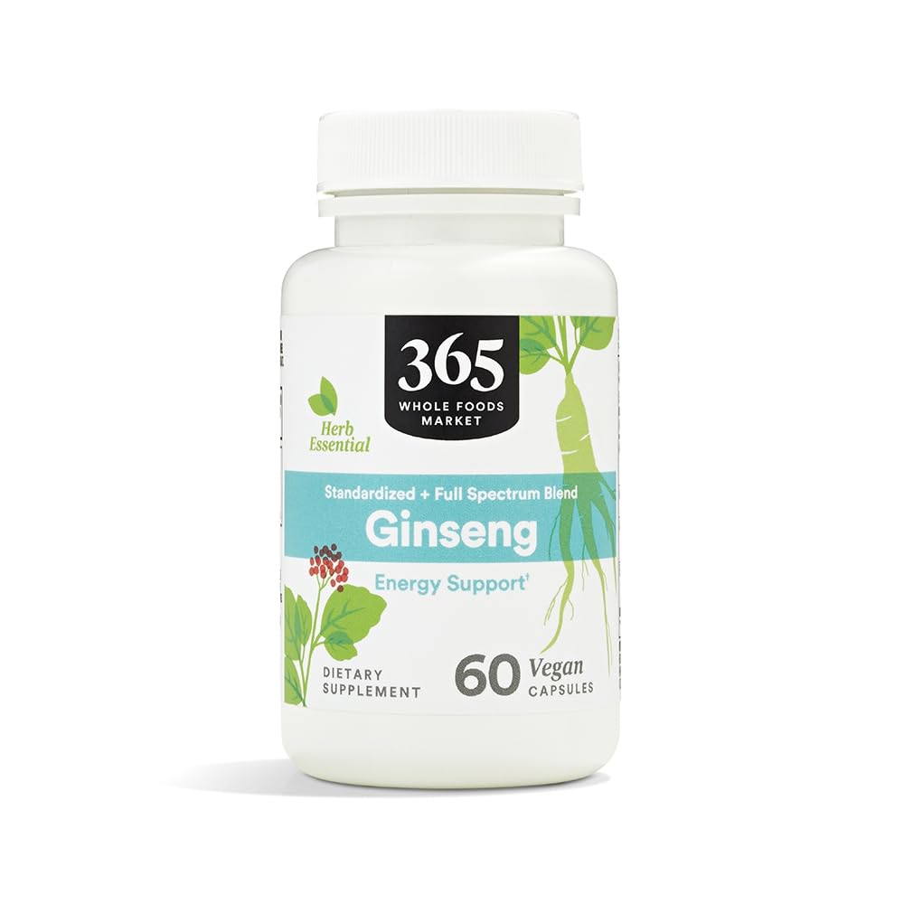 365 Ginseng 60 comprimés boîte avant vue