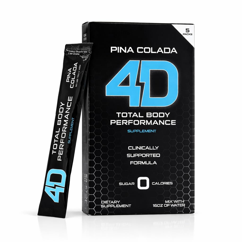 4D Mélange de Boisson Pina Colada sachets avant