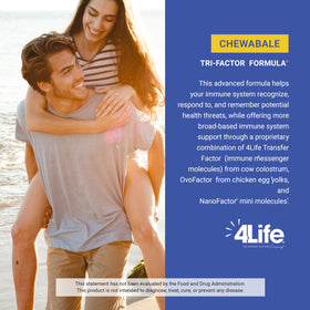4Life Citrus Cream comprimés mâchables, vue de côté