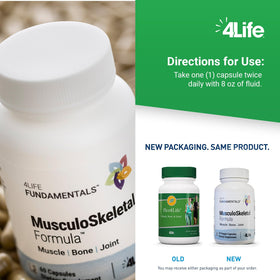 4Life Formule MusculoSquelettique, capsules prêtes à être consommées