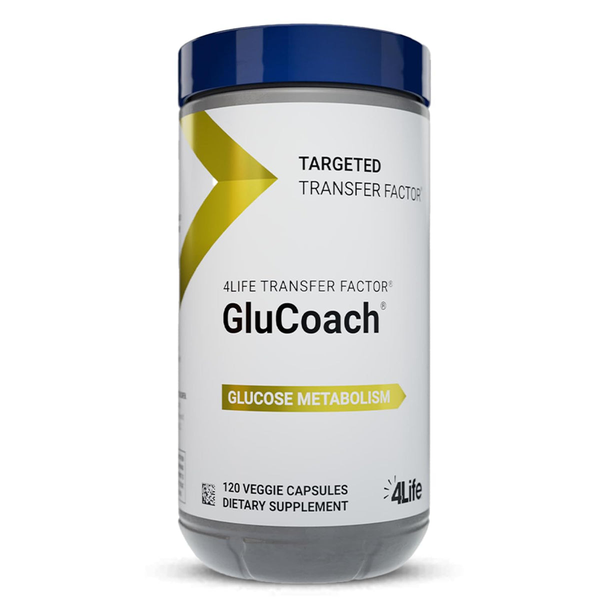 4Life GluCoach 120 capsules vue avant avec étiquette