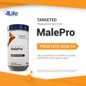 4Life MalePro gélules sur fond blanc