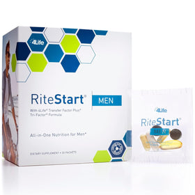 4Life RiteStart Men Multivitamine 30 sachets vue de face