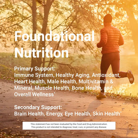 4Life RiteStart Men Multivitamine sur une table