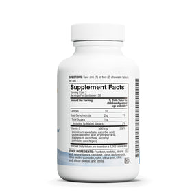 4Life Vitamine C comprimés à mâcher, vue de côté