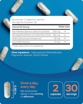 4Well Products Saw Palmetto 900mg avec des ingrédients naturels en arrière-plan