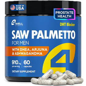 4Well Products Saw Palmetto 900mg complément alimentaire en capsules