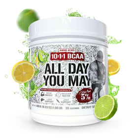 5% Nutrition AllDayYouMay BCAA 540g Citron Vert - vue de dessus