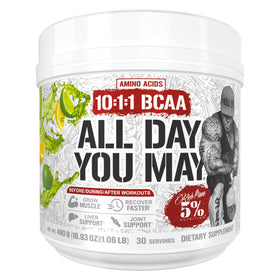 5% Nutrition AllDayYouMay BCAA 540g Citron Vert - vue de face