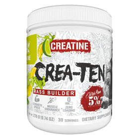 5% Nutrition CreaTEN Poudre de Créatine Citron-Lime vue de face