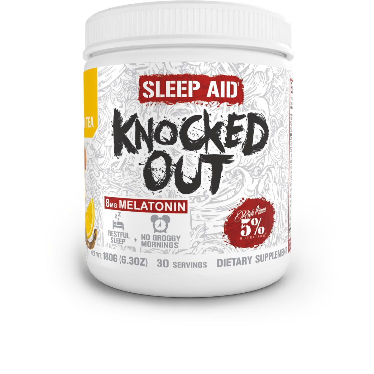 5% Nutrition Knocked Out 249g boîte vue avant
