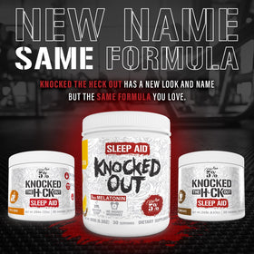 5% Nutrition Knocked Out 249g en vue de côté