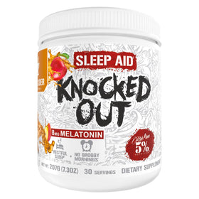 5% Nutrition Knocked Out complément alimentaire sommeil 259g vue de face