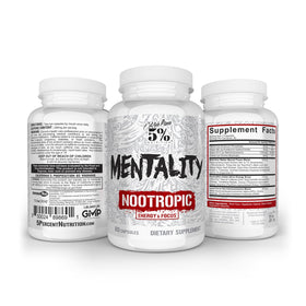 5% Nutrition Mentality complément nootropique en milieu de vie